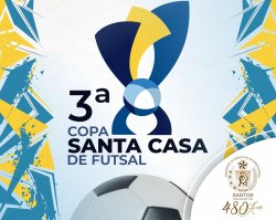  3ª Copa Santa Casa de Futsal começa hoje, dia 15/9